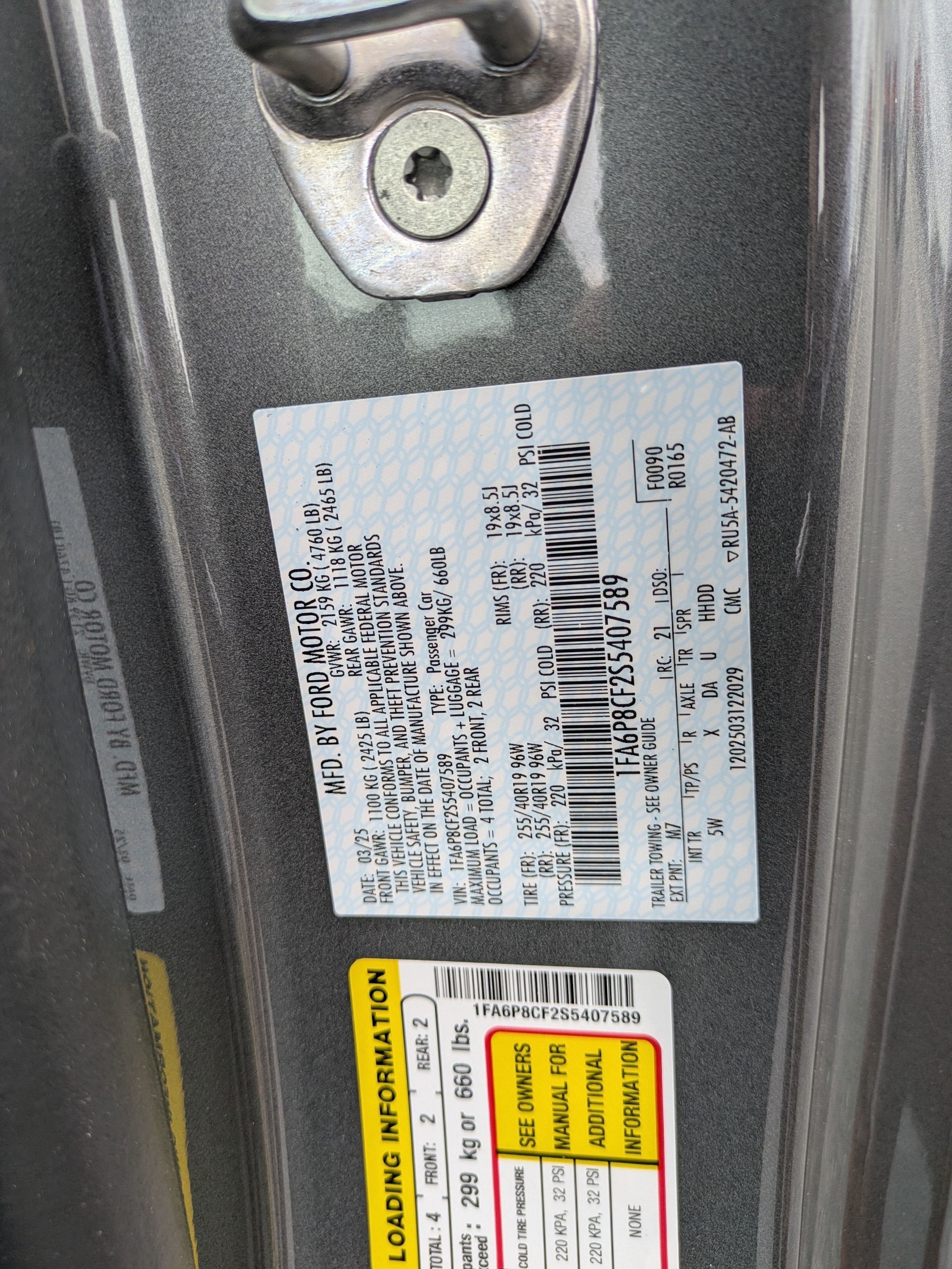 2025 Ford Mustang GT Premium