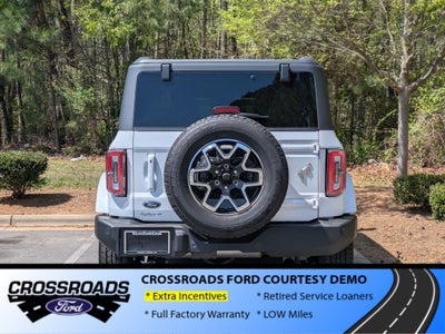 2025 Ford Bronco Outer Banks - Crossroads Courtesy Demo