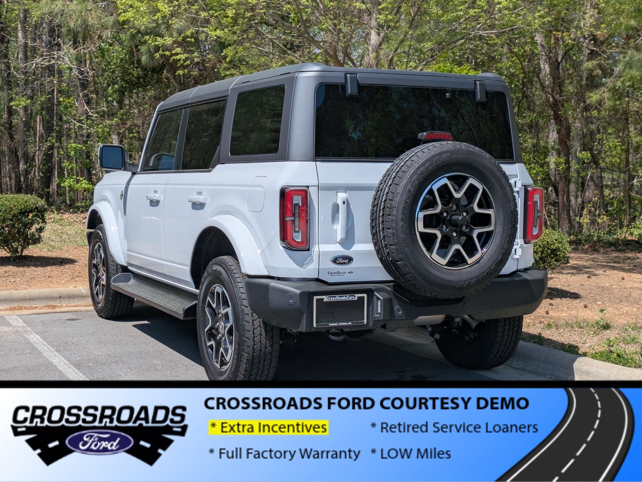 2025 Ford Bronco Outer Banks - Crossroads Courtesy Demo