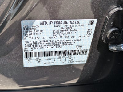 2026 Ford Explorer Active w/200A Pkg