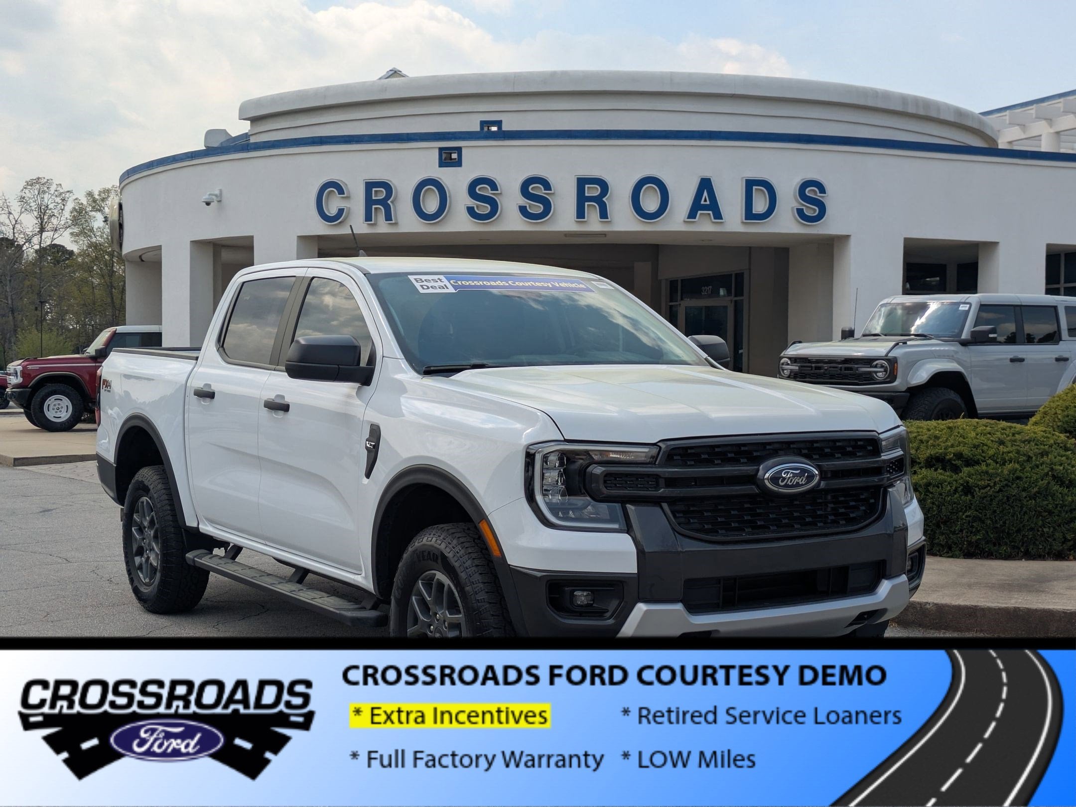 2025 Ford Ranger XLT - Crossroads Courtesy Demo