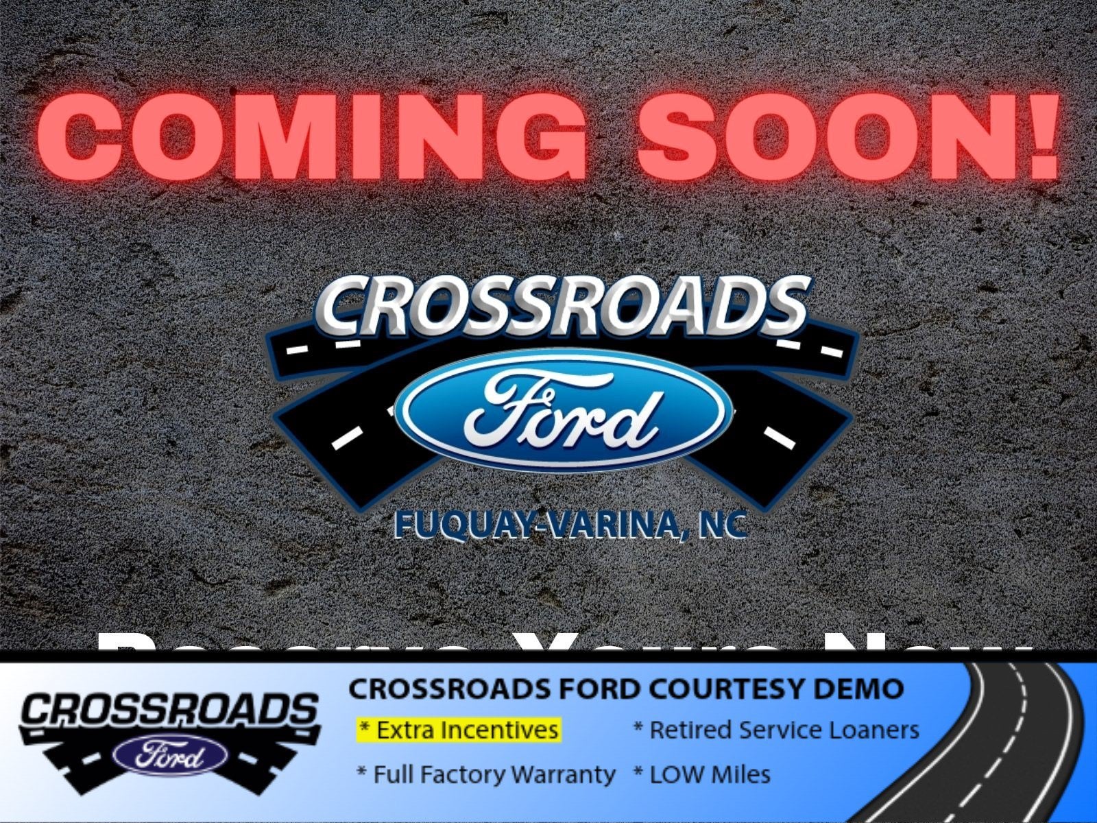 2026 Ford Ranger XLT - Crossroads Courtesy Demo