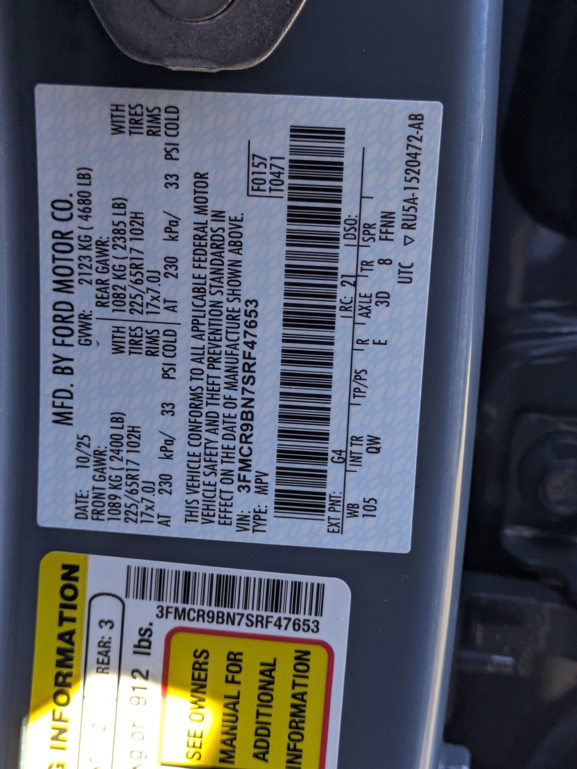 2025 Ford Bronco Sport Big Bend