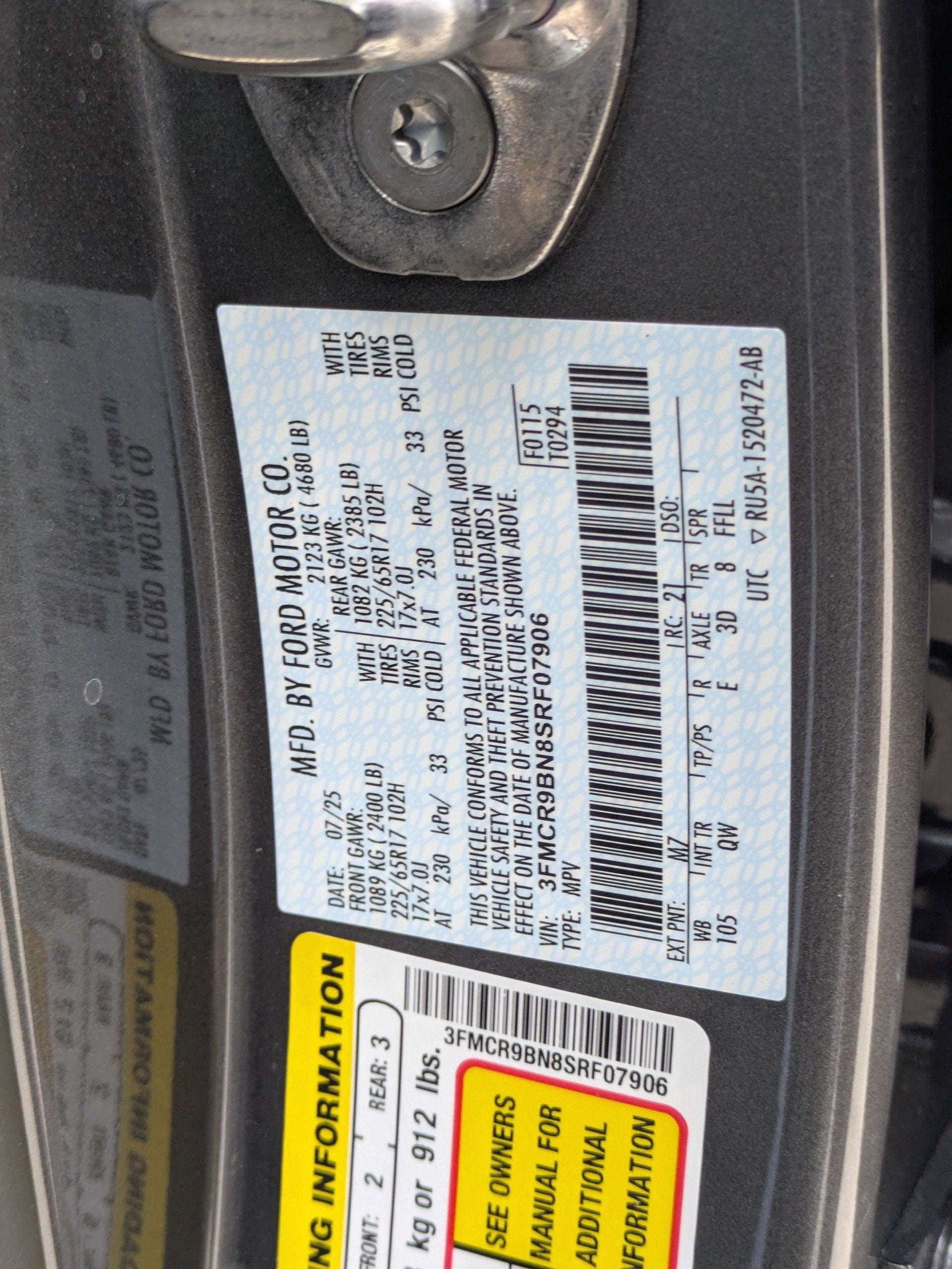 2025 Ford Bronco Sport Big Bend