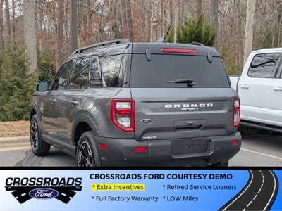 2025 Ford Bronco Sport Outer Banks - Crossroads Courtesy Demo