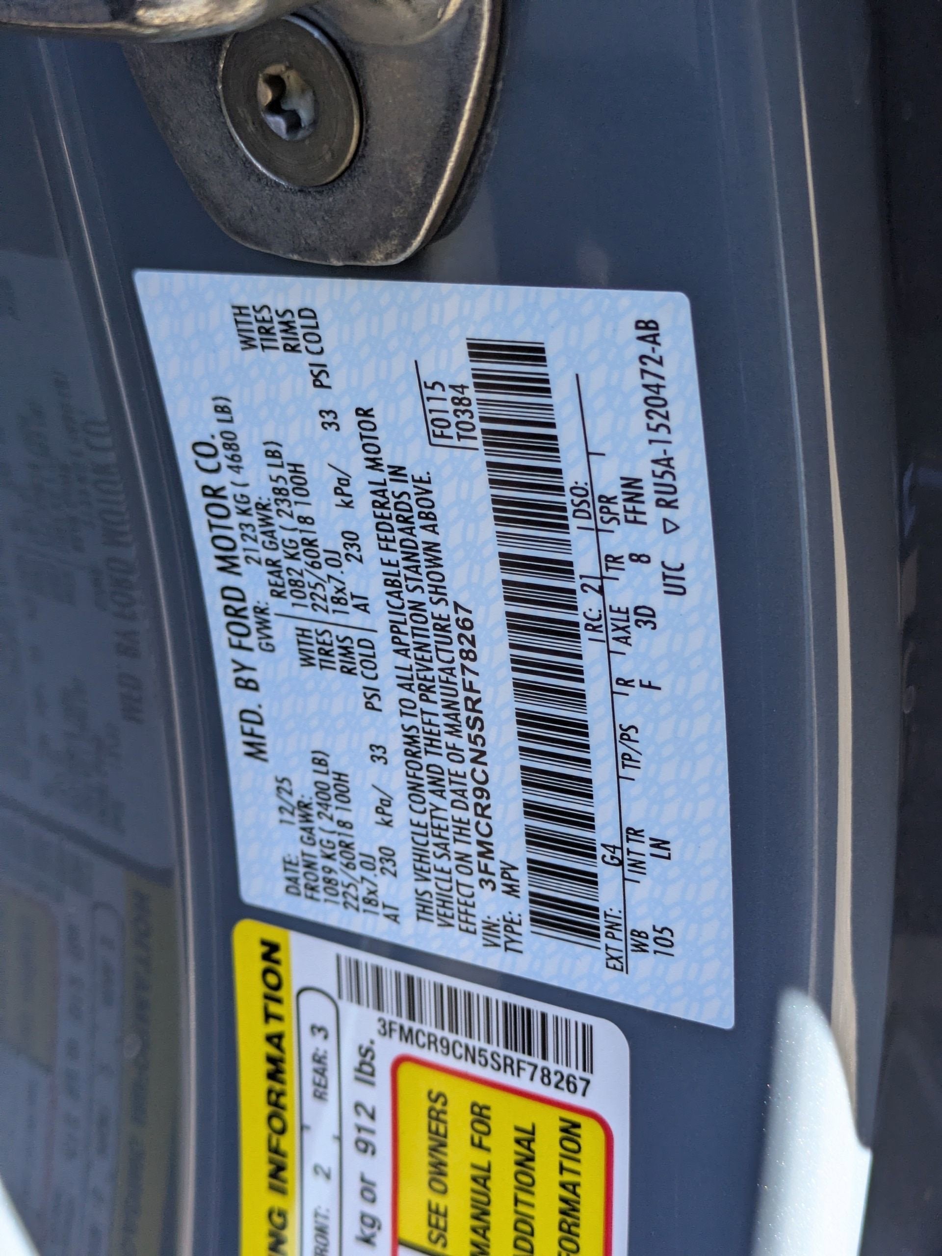 2025 Ford Bronco Sport Outer Banks