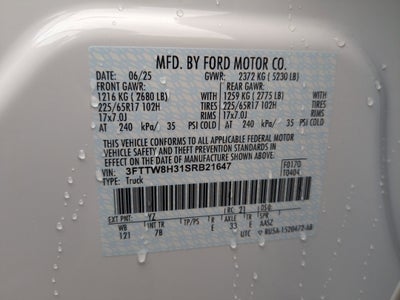 2025 Ford Maverick XLT