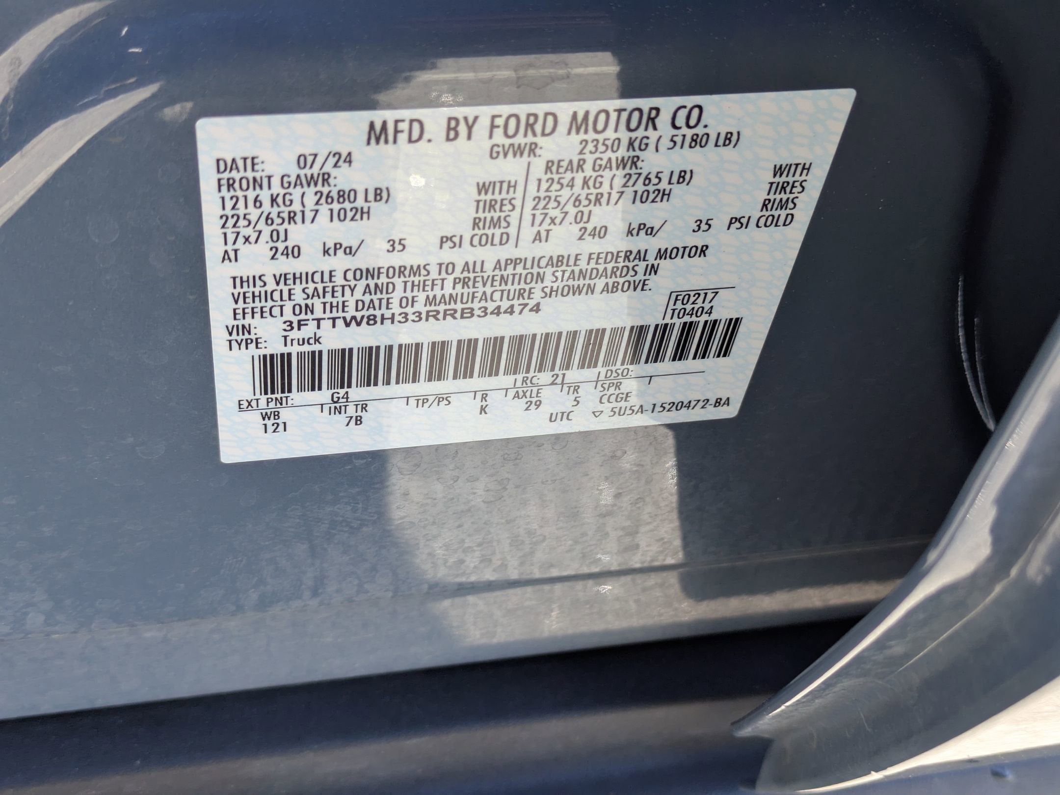 2024 Ford Maverick XLT