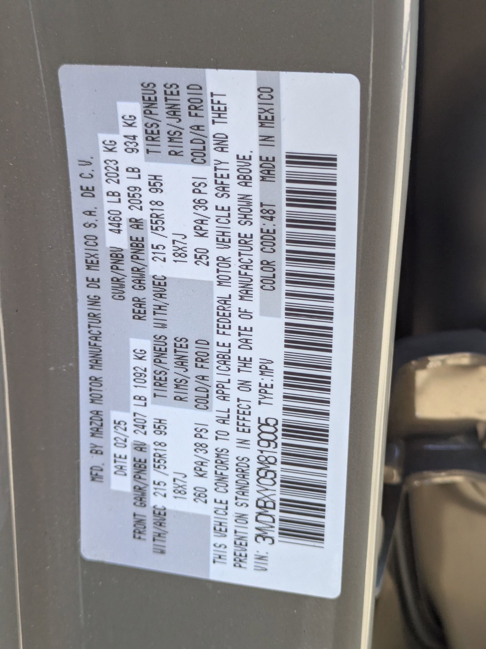 2025 Mazda Mazda CX-30 2.5 Carbon Turbo