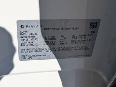 2023 Rivian R1S Launch Edition