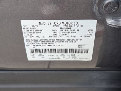 2021 Ford Explorer Platinum