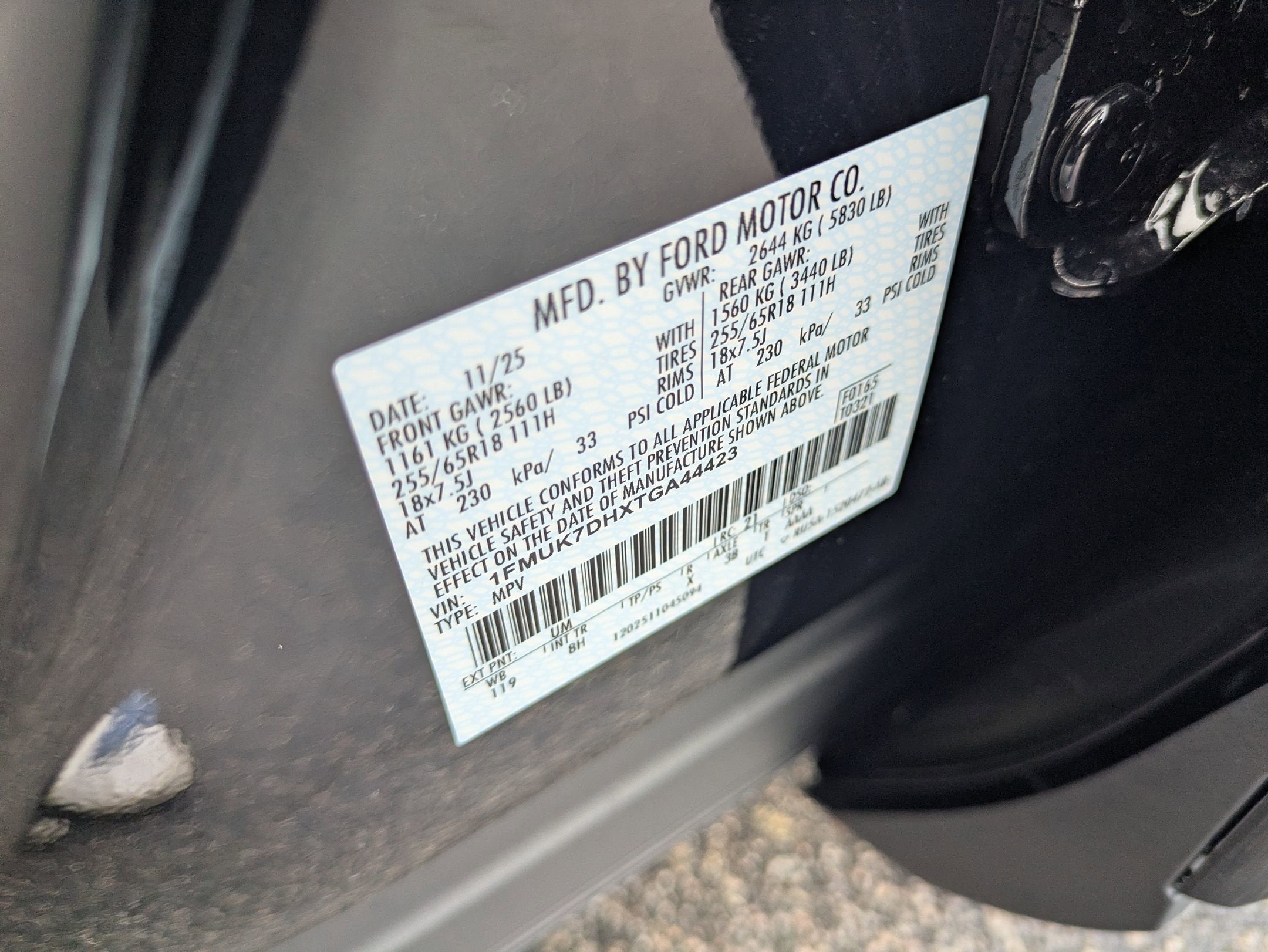 2026 Ford Explorer Active w/200A Pkg