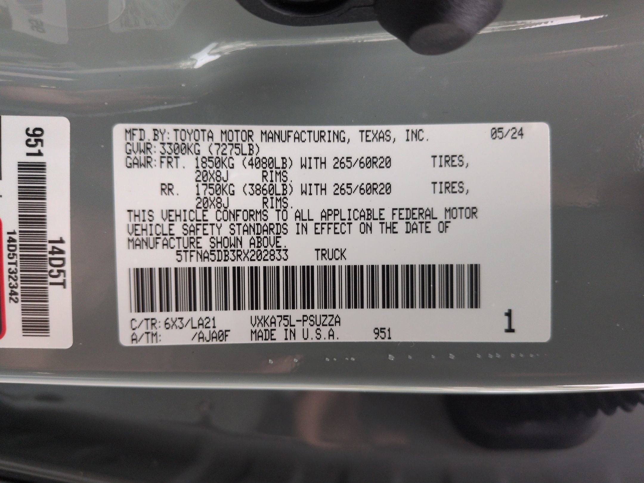 2024 Toyota Tundra 4WD Platinum