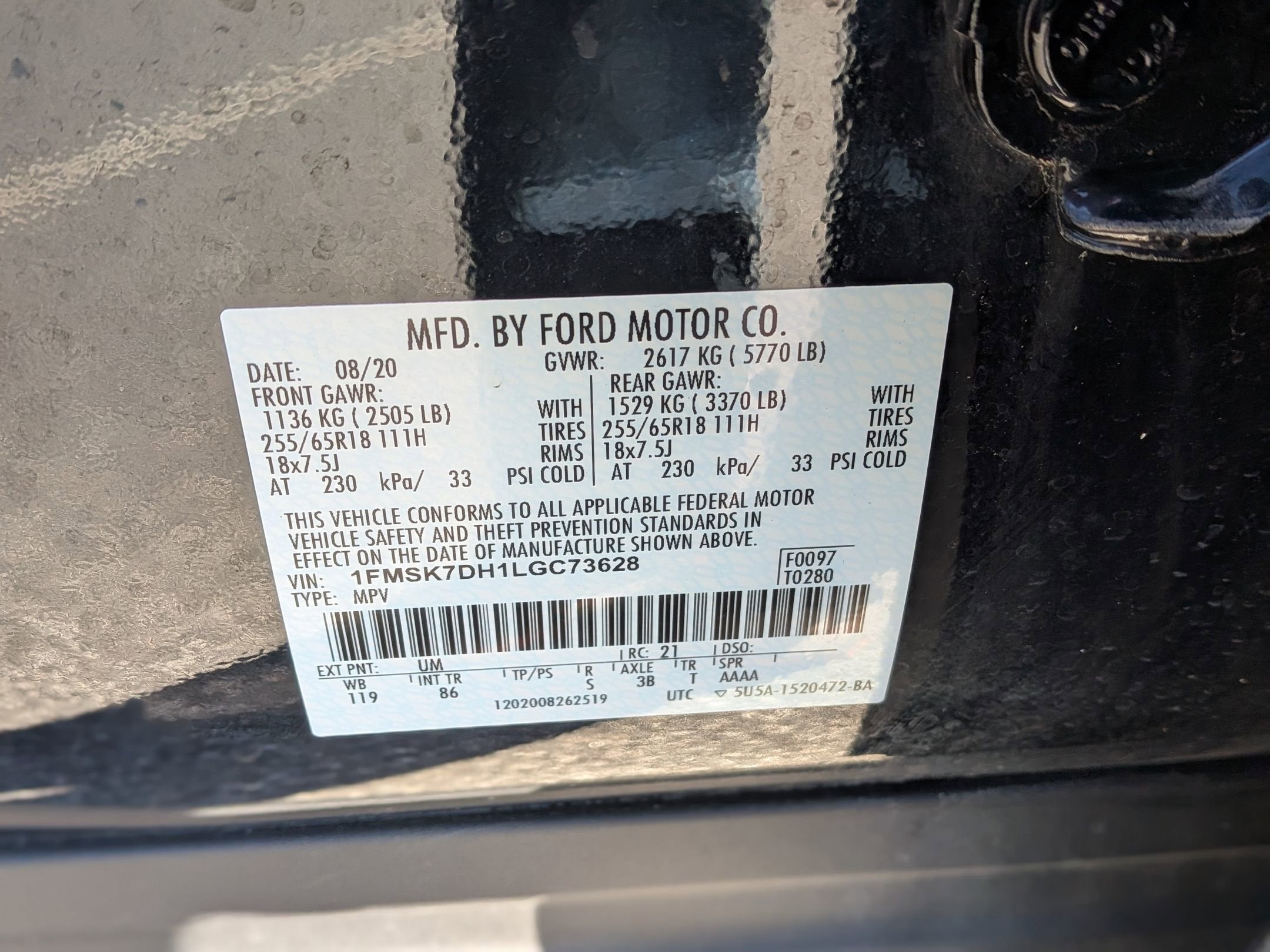 2020 Ford Explorer XLT