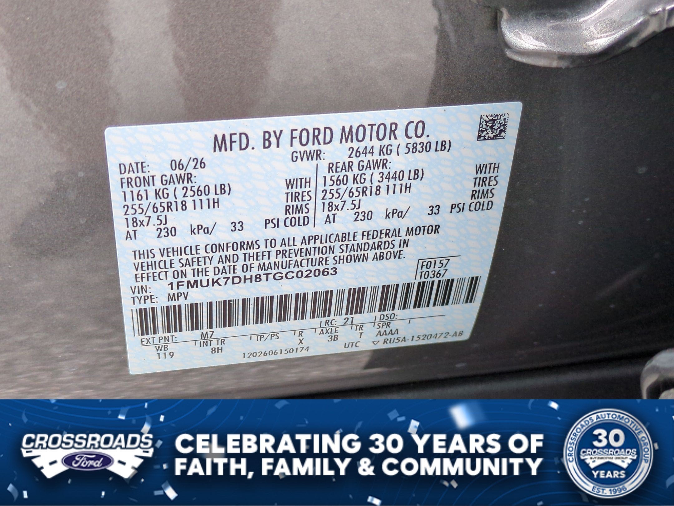 2026 Ford Explorer Active w/200A Pkg