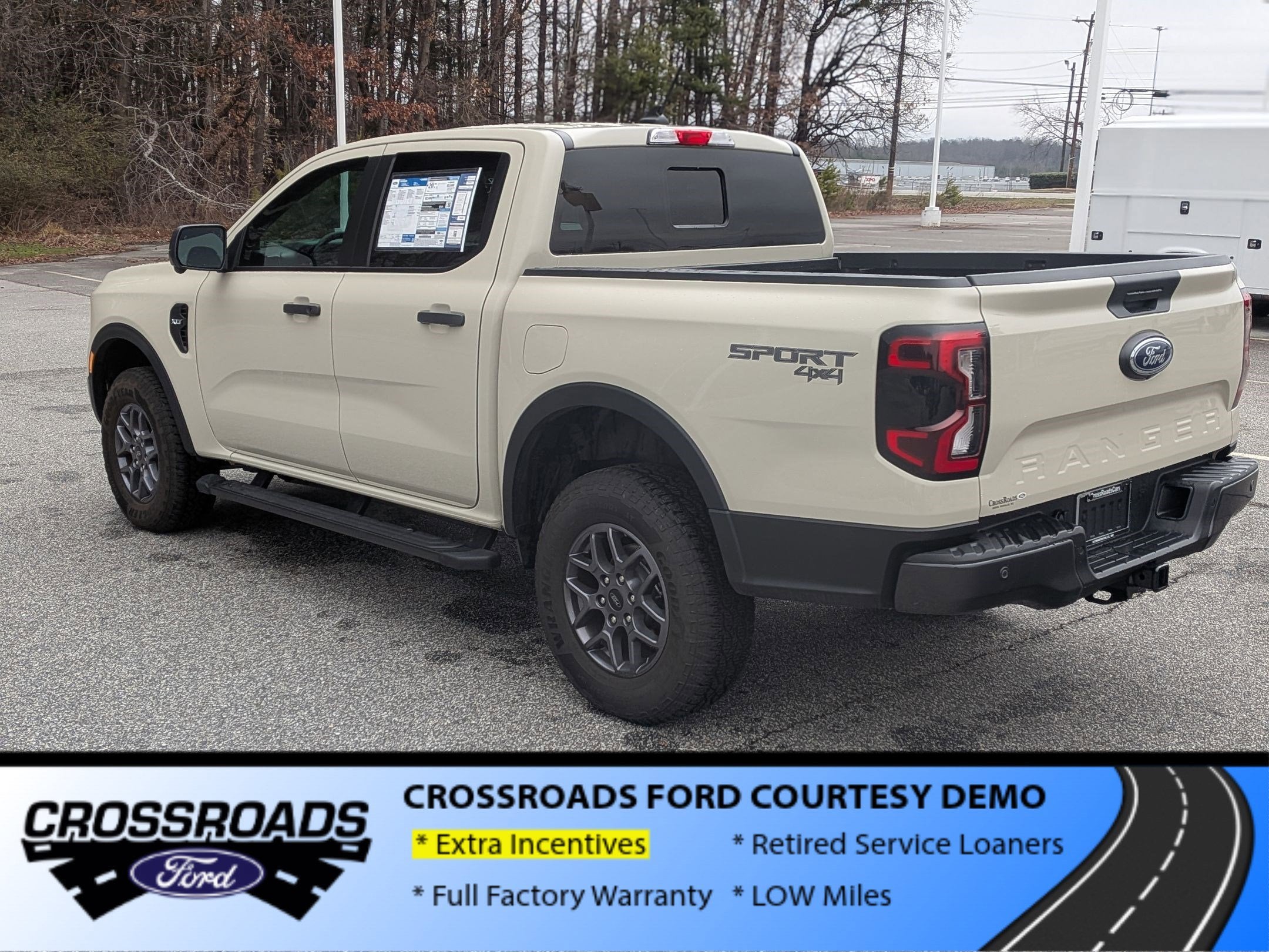 2025 Ford Ranger XLT - Crossroads Courtesy Demo