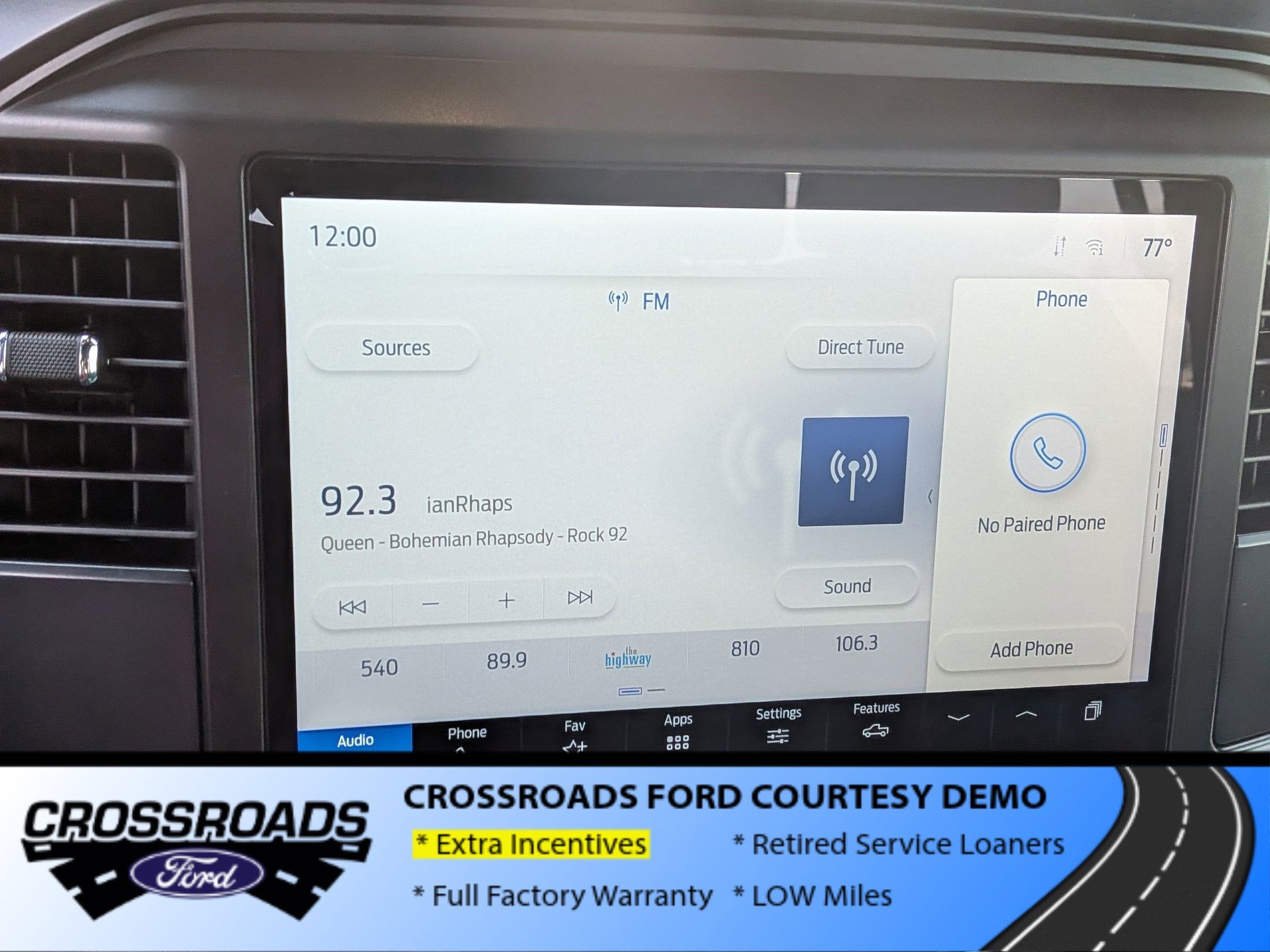 2025 Ford F-150 STX - Crossroads Courtesy Demo