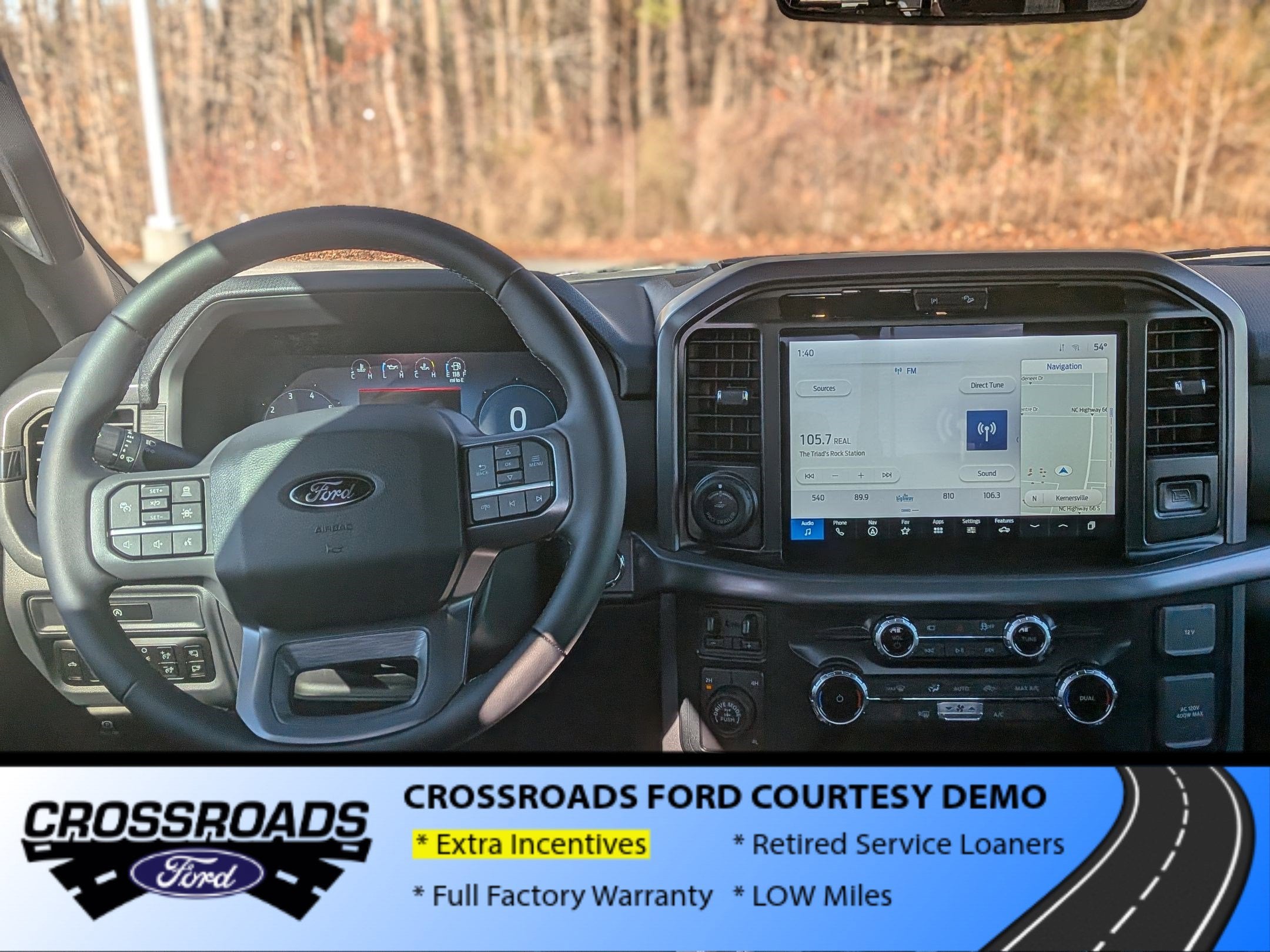 2025 Ford F-150 XLT - Crossroads Courtesy Demo