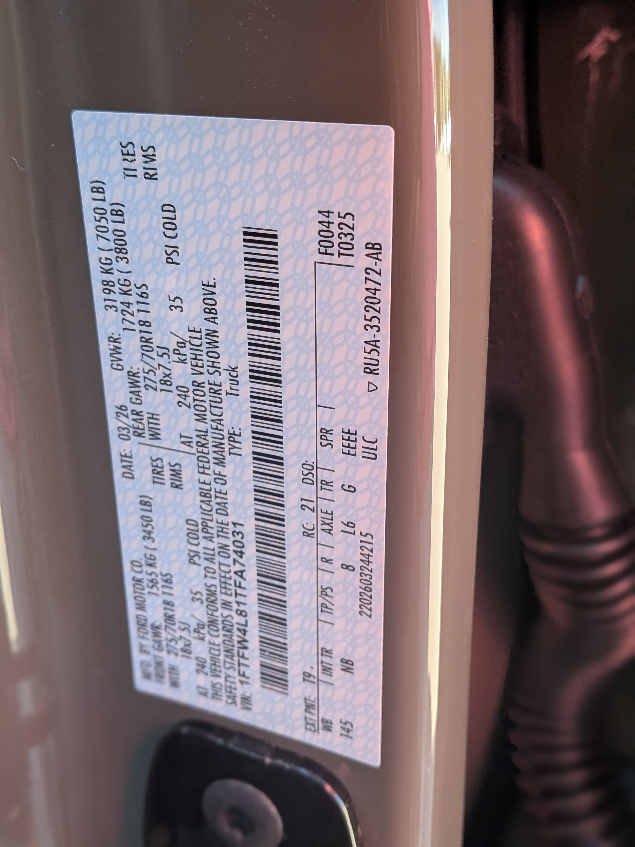 2026 Ford F-150 Tremor