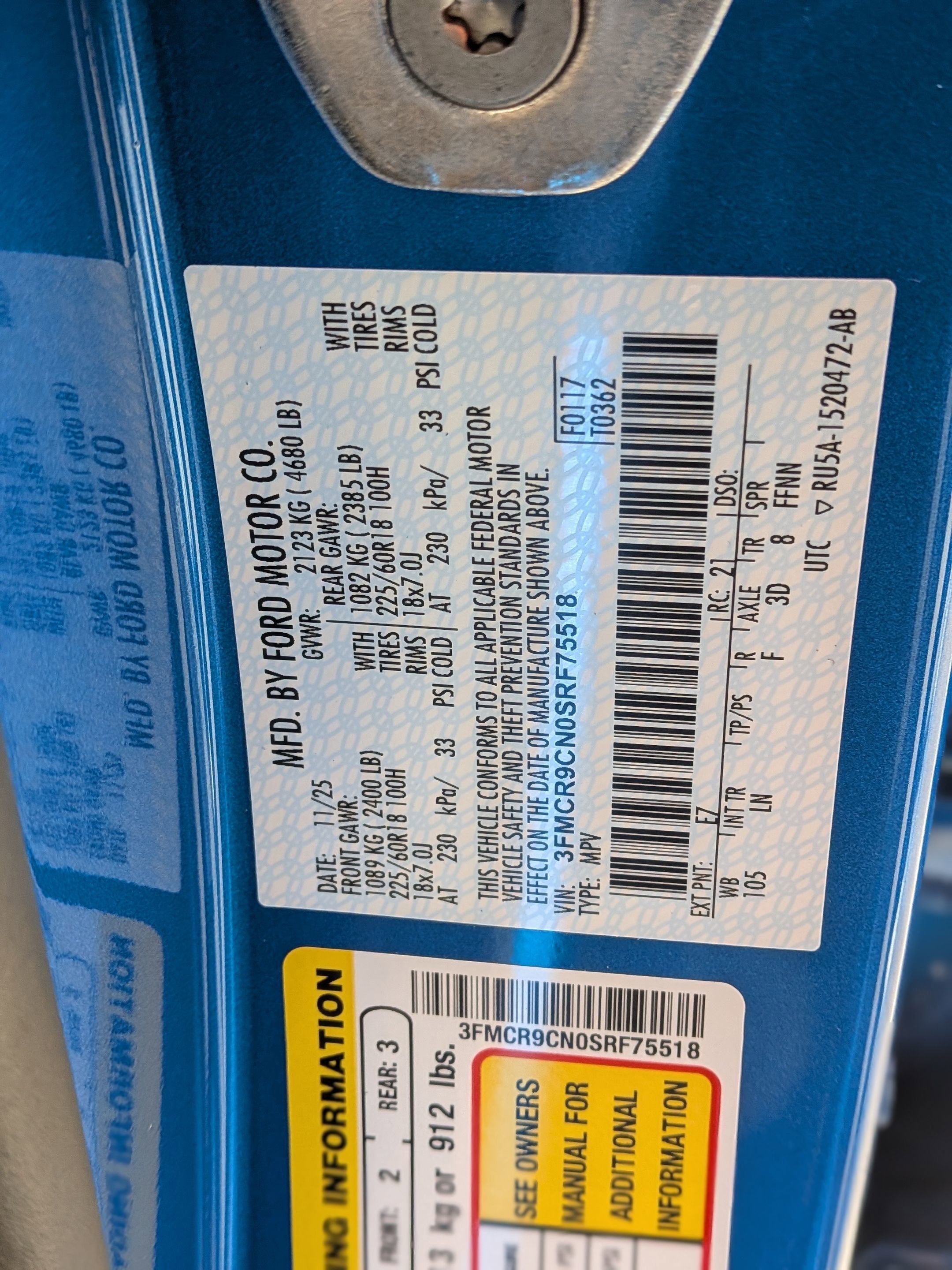 2025 Ford Bronco Sport Outer Banks