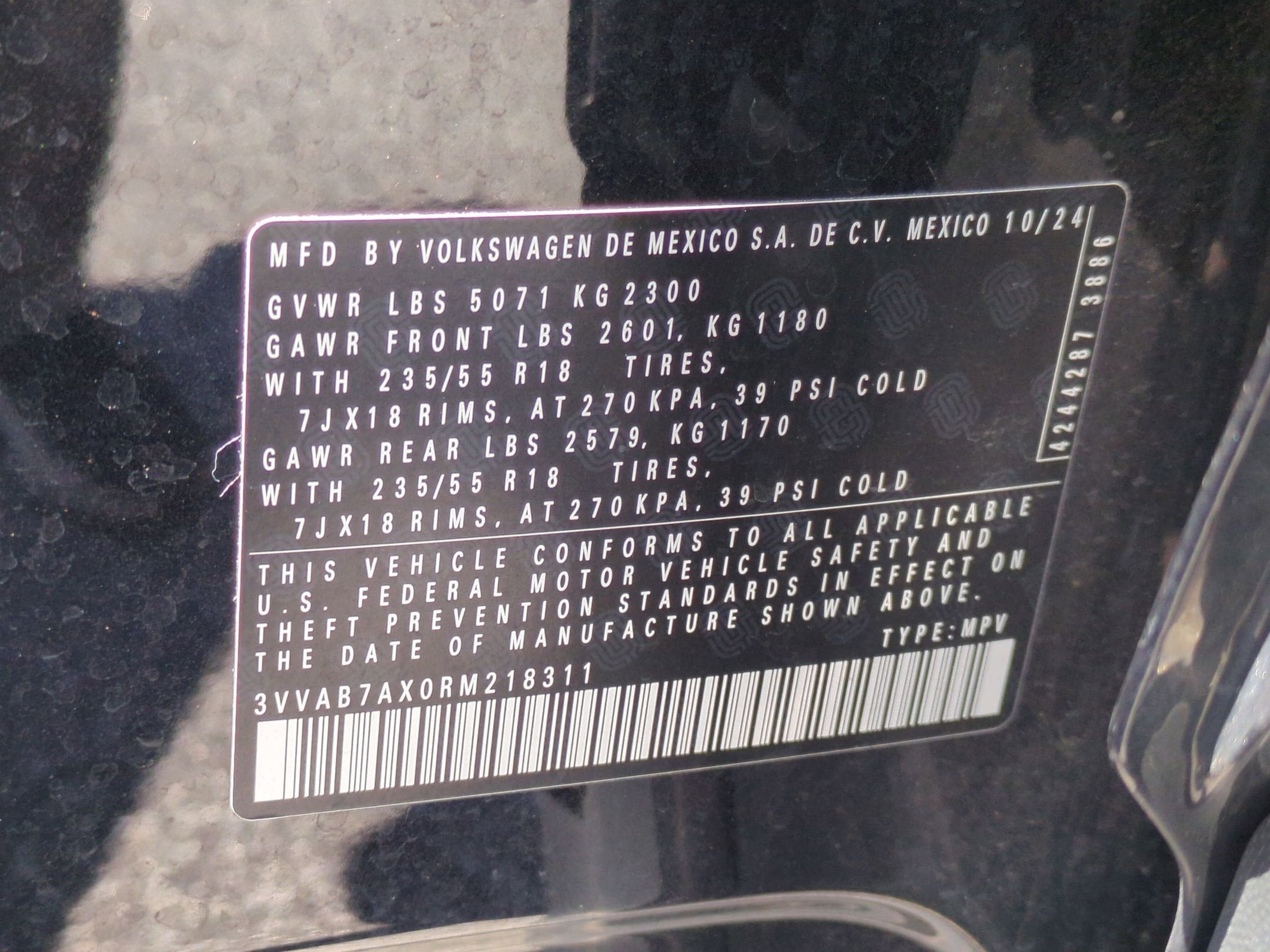 2024 Volkswagen Tiguan Wolfsburg Edition