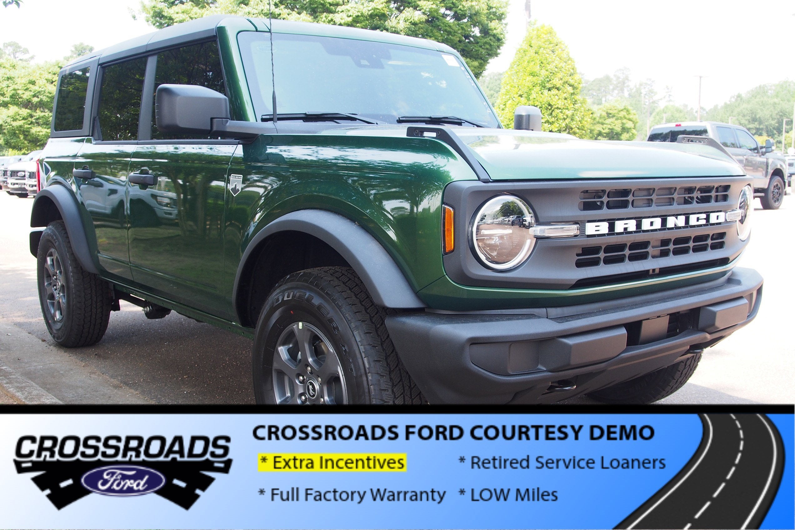 2025 Ford Bronco Big Bend - Crossroads Courtesy Demo