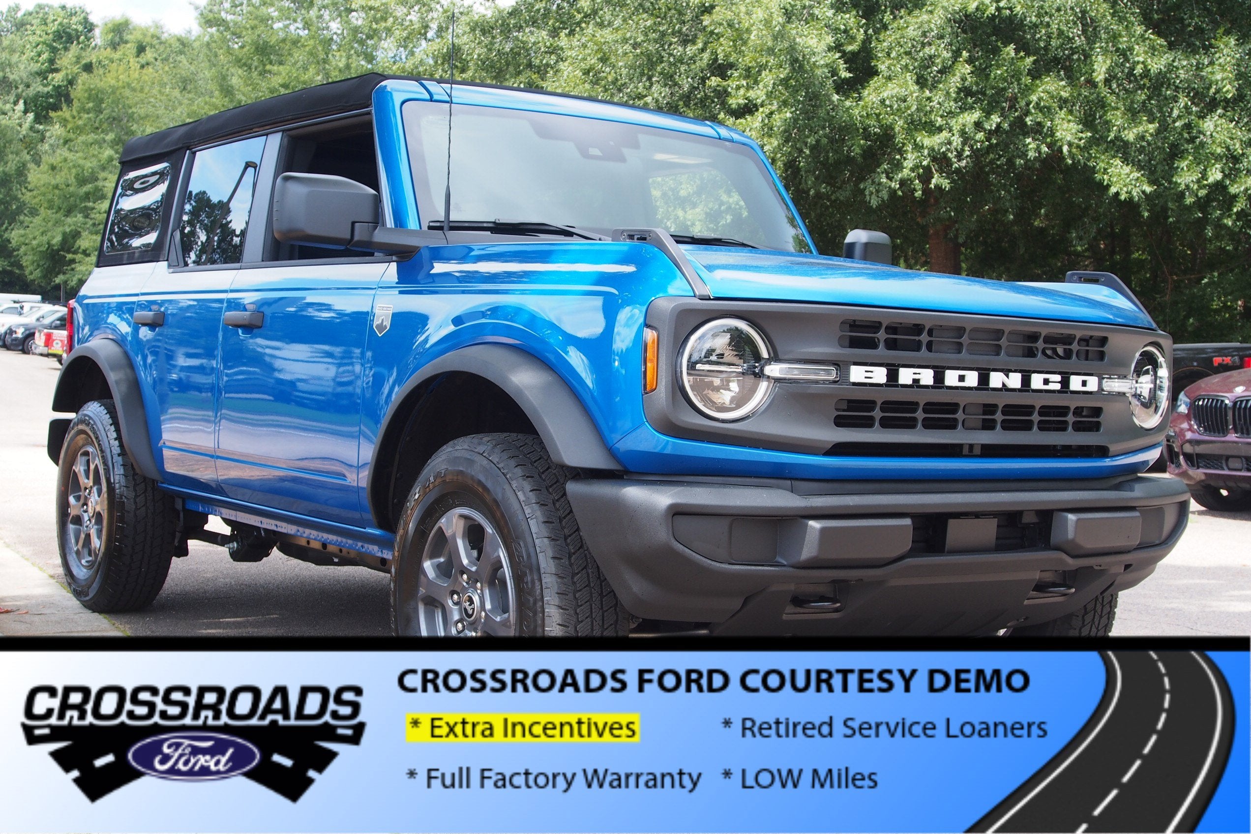 2025 Ford Bronco Big Bend - Crossroads Courtesy Demo