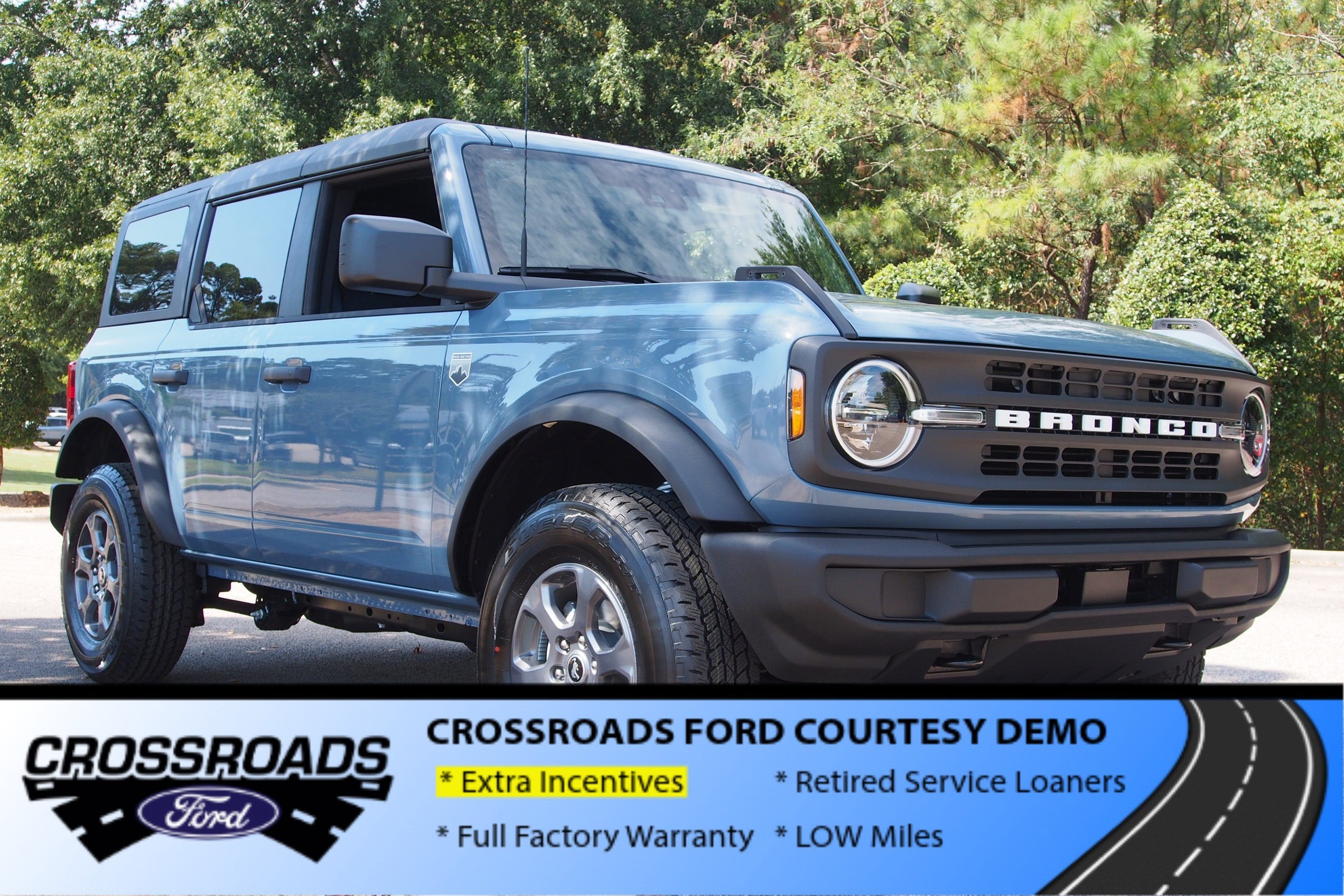 2025 Ford Bronco Big Bend - Crossroads Courtesy Demo