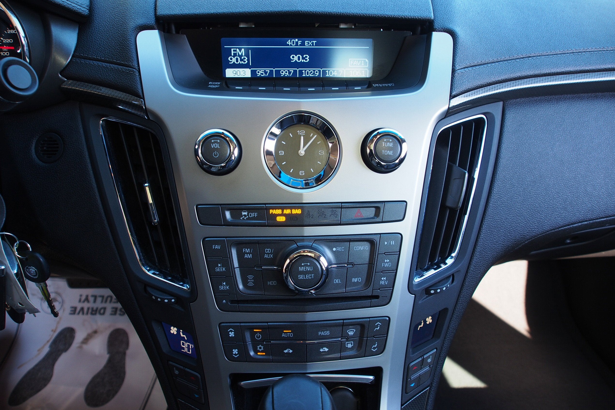 2012 Cadillac CTS Sedan Performance