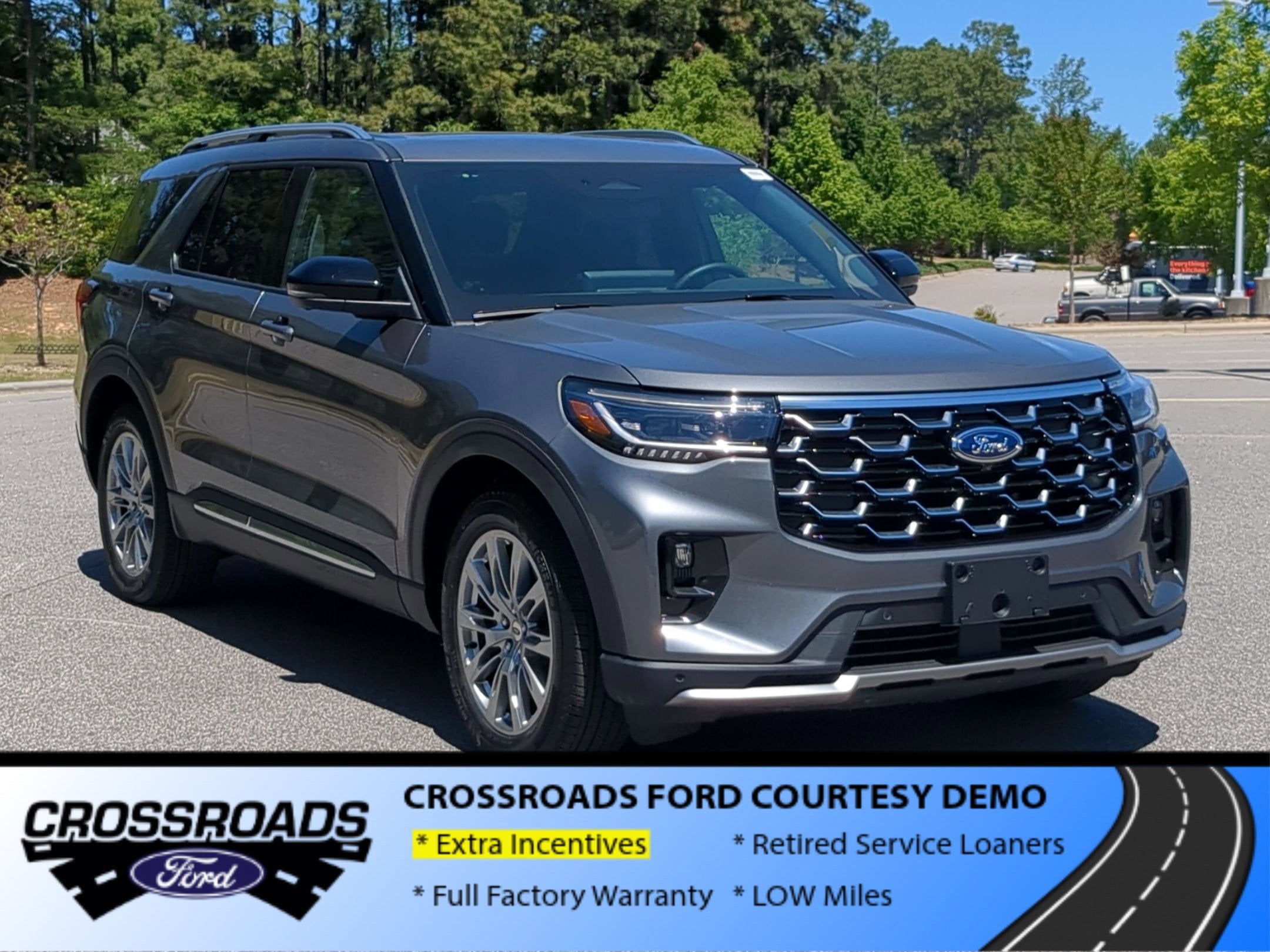 2026 Ford Explorer Platinum - Crossroads Courtesy Demo