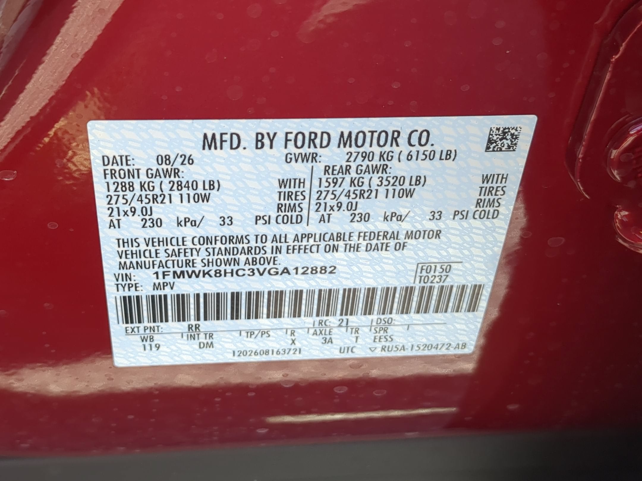 2027 Ford Explorer Platinum