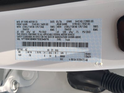 2026 Ford Super Duty F-350 SRW Platinum
