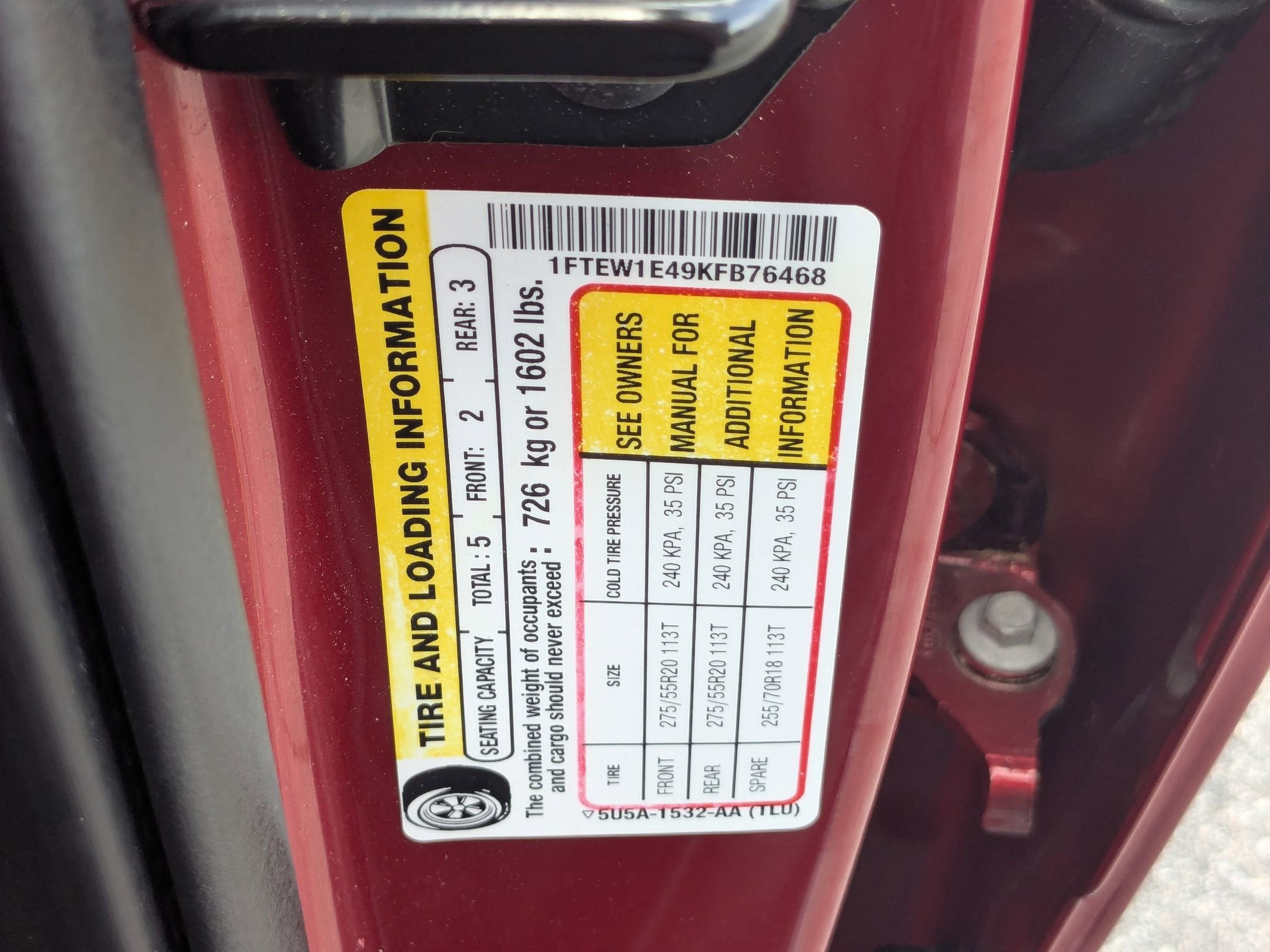 2019 Ford F-150 LARIAT