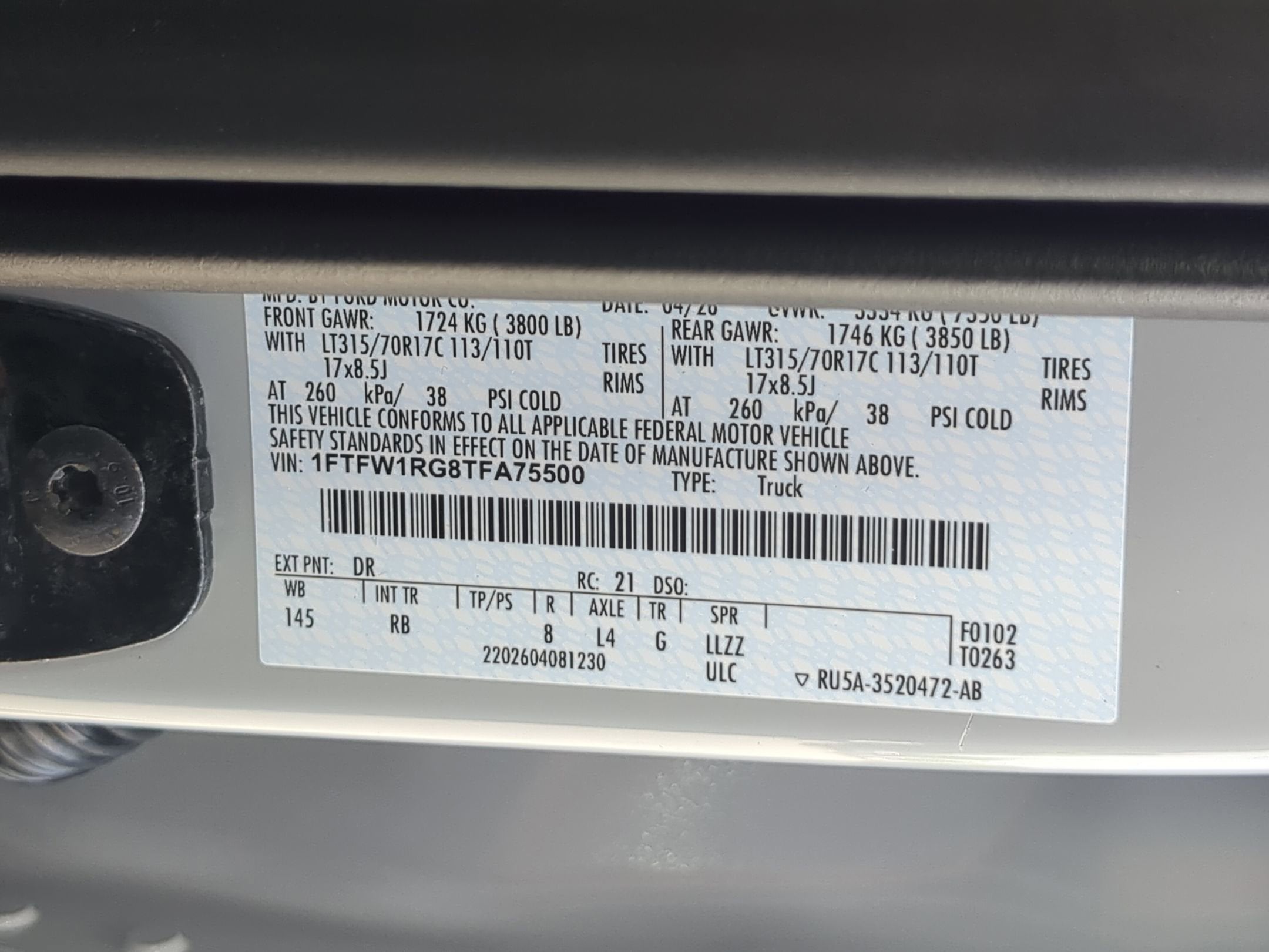 2026 Ford F-150 Raptor