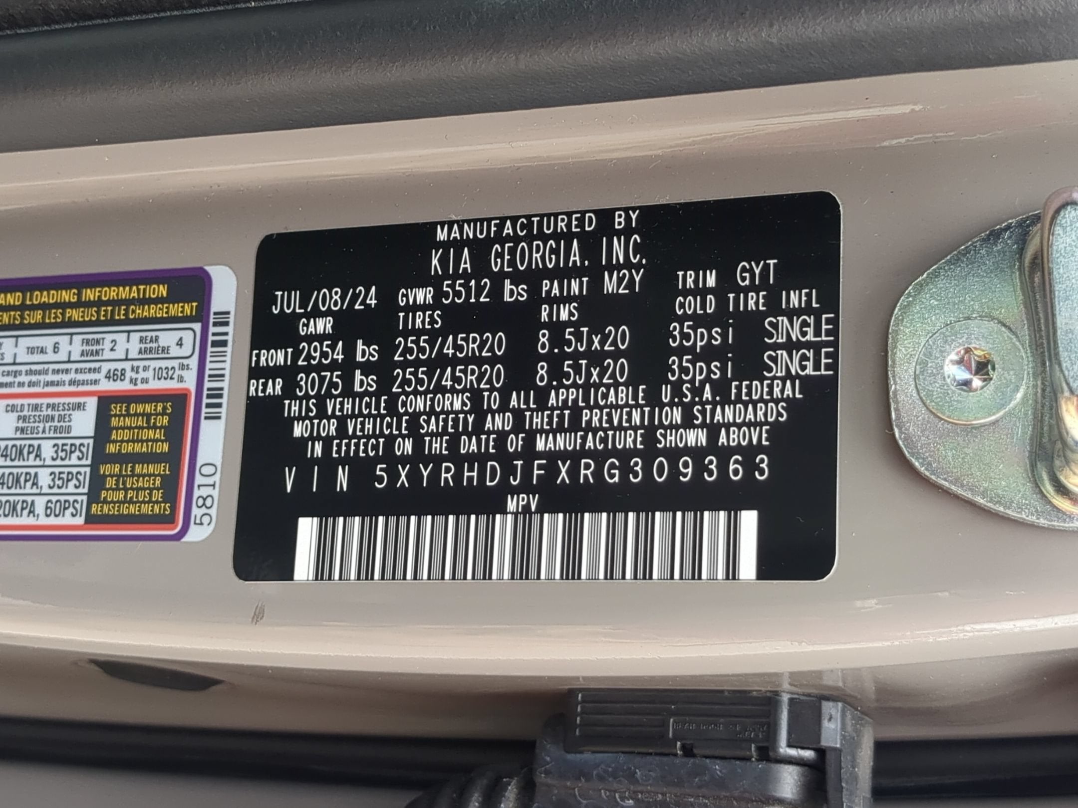 2024 Kia Sorento X-Line EX