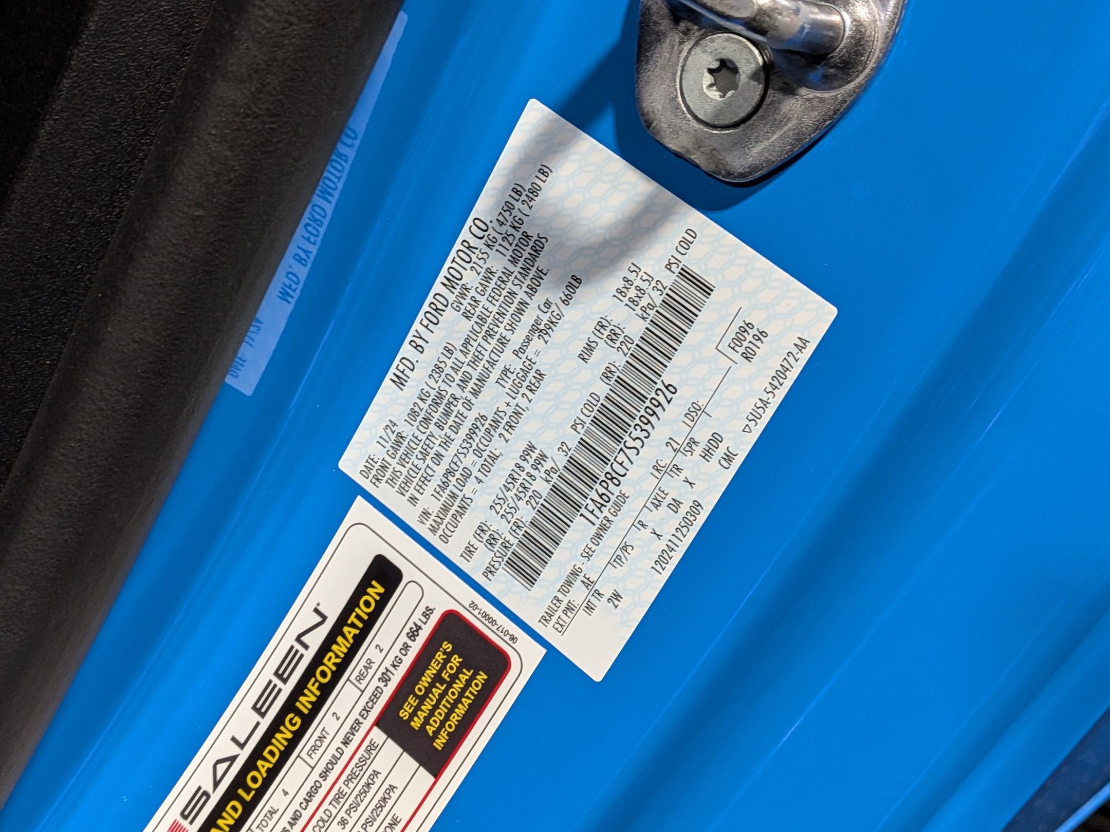 2025 Ford Mustang Saleen Yellow Label Yellow Label