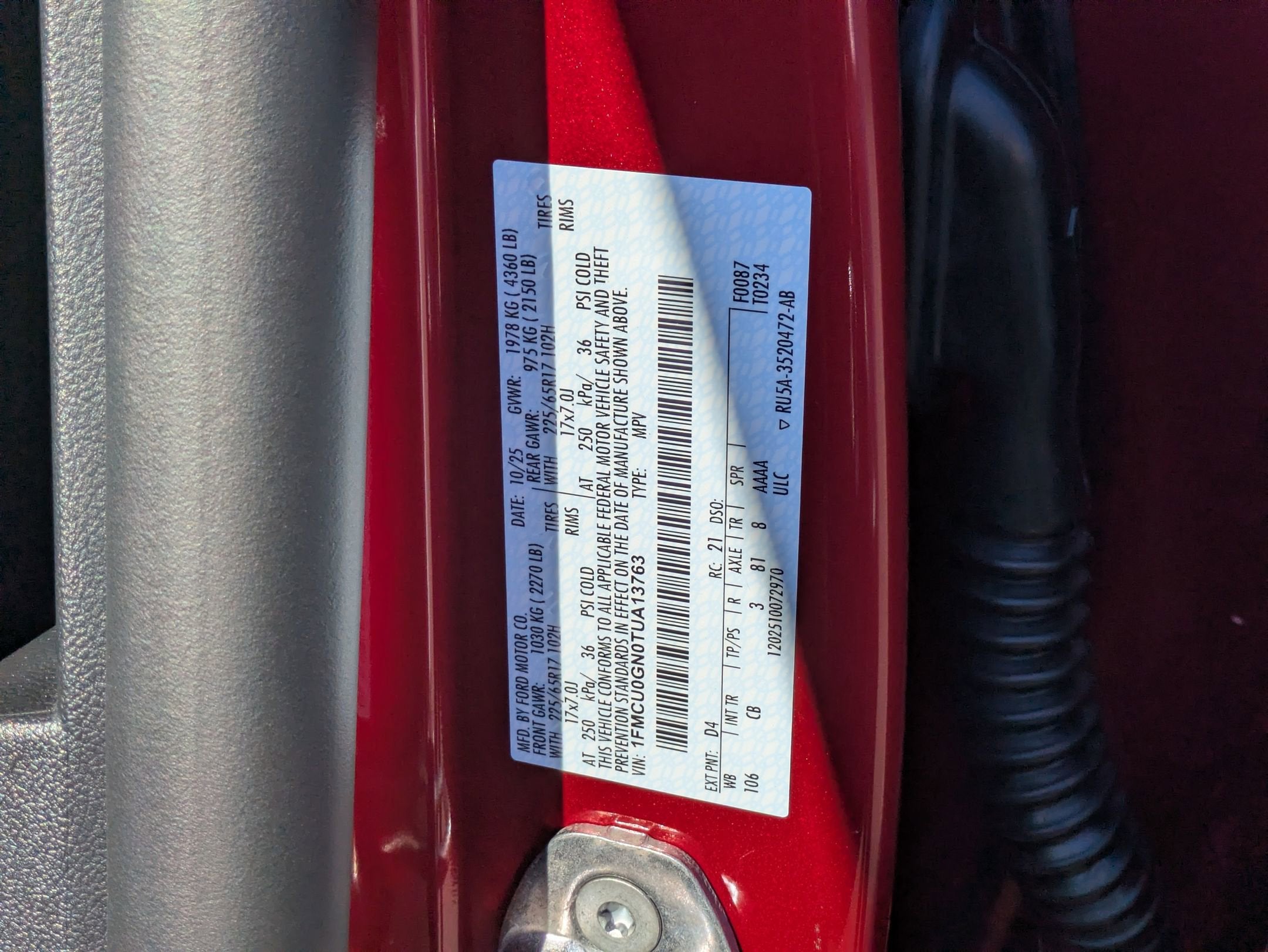 2026 Ford Escape Active