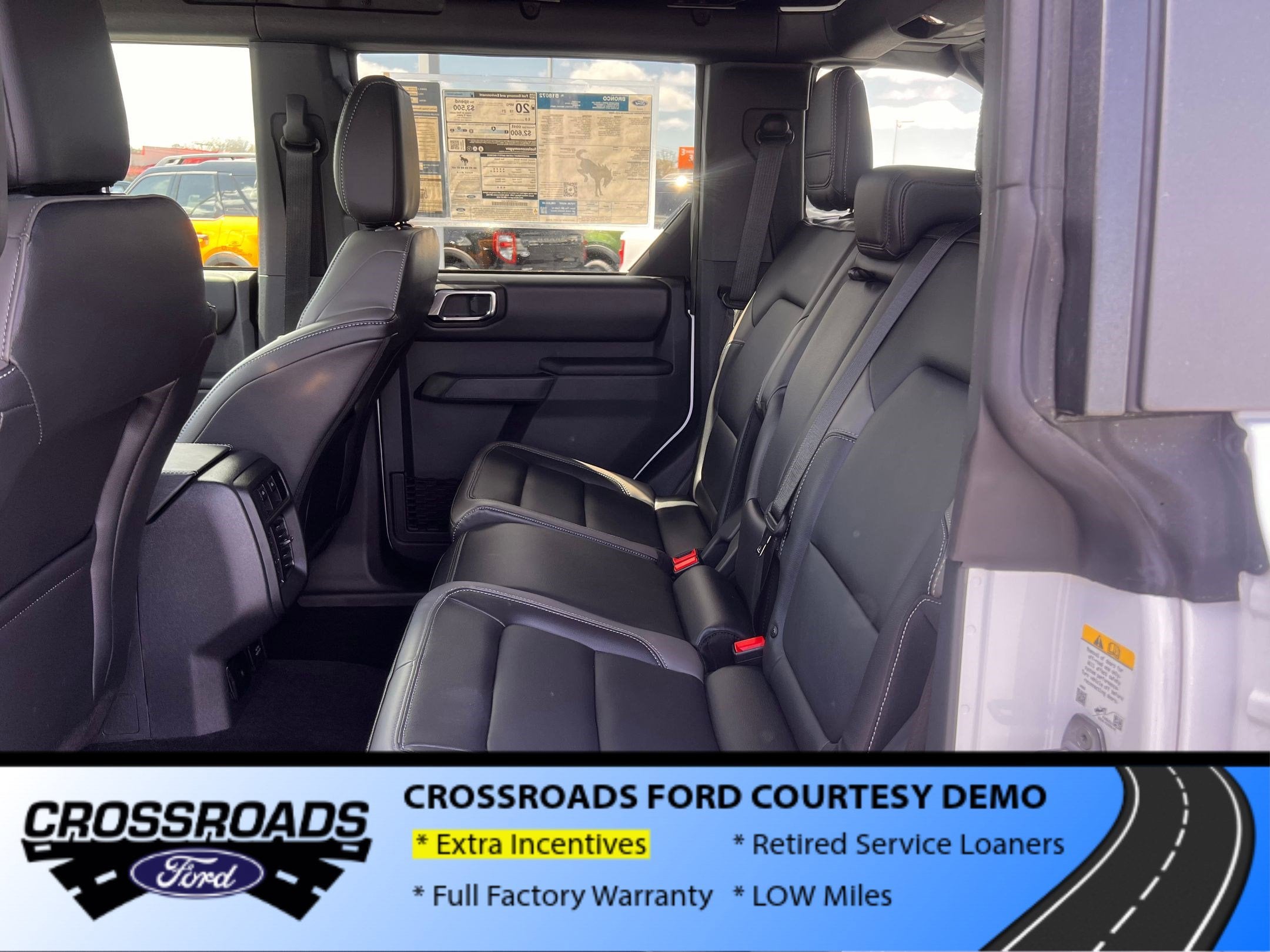 2025 Ford Bronco Outer Banks - Crossroads Courtesy Demo