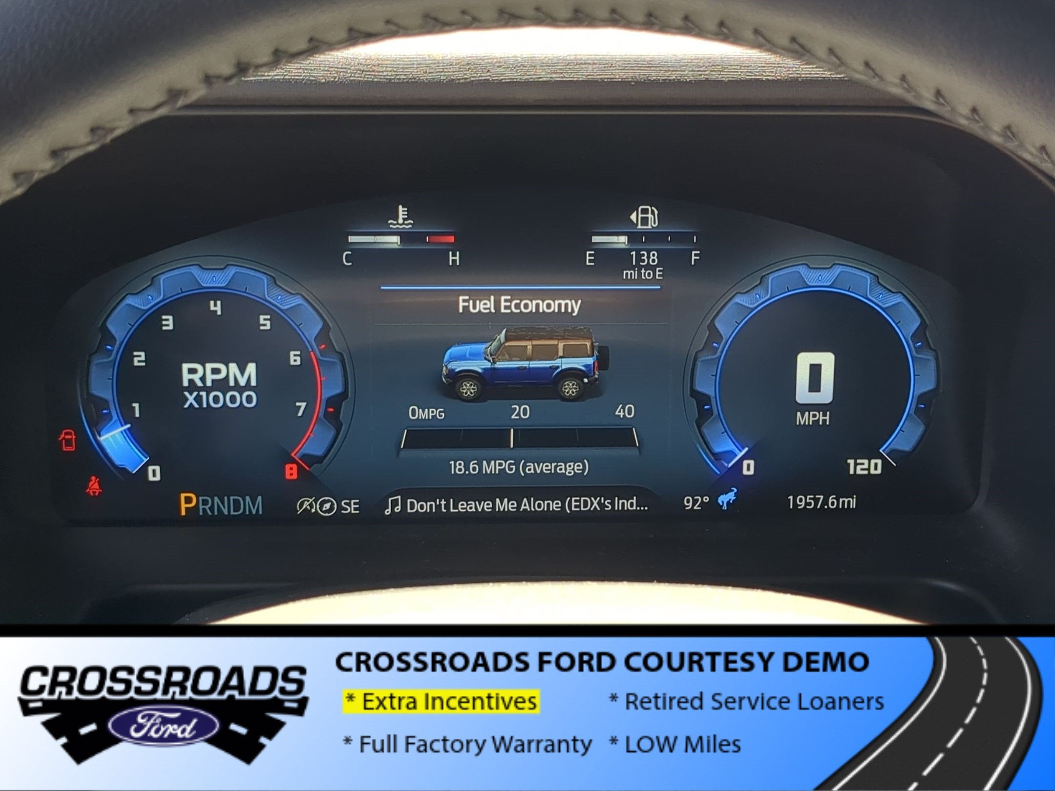 2025 Ford Bronco Outer Banks - Crossroads Courtesy Demo