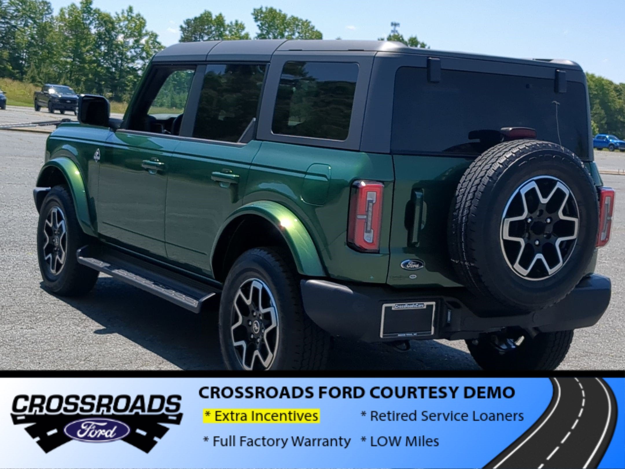 2025 Ford Bronco Outer Banks - Crossroads Courtesy Demo