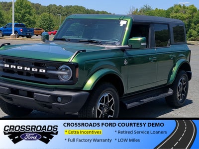 2025 Ford Bronco Outer Banks - Crossroads Courtesy Demo