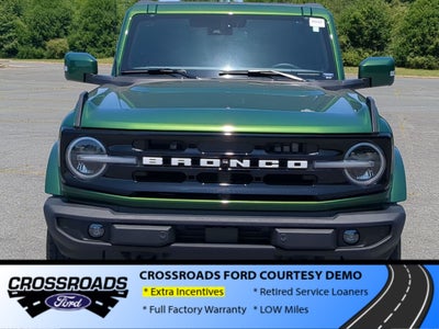 2025 Ford Bronco Outer Banks - Crossroads Courtesy Demo