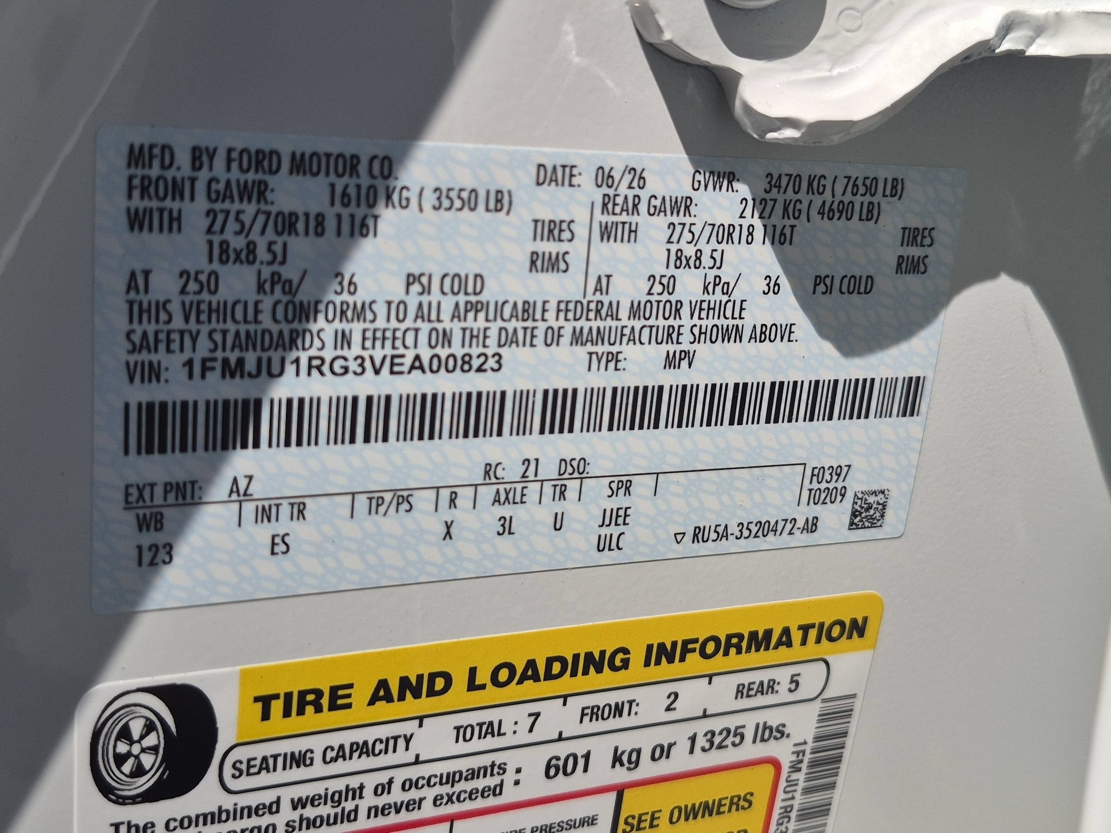 2027 Ford Expedition Tremor