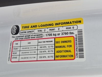 2026 Ford Transit Cargo Van Base