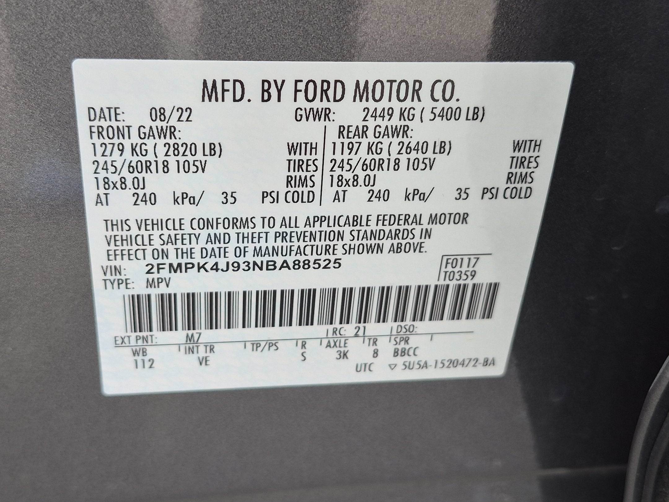 2022 Ford Edge SEL