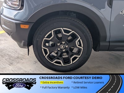 2025 Ford Bronco Sport Outer Banks - Crossroads Courtesy Demo