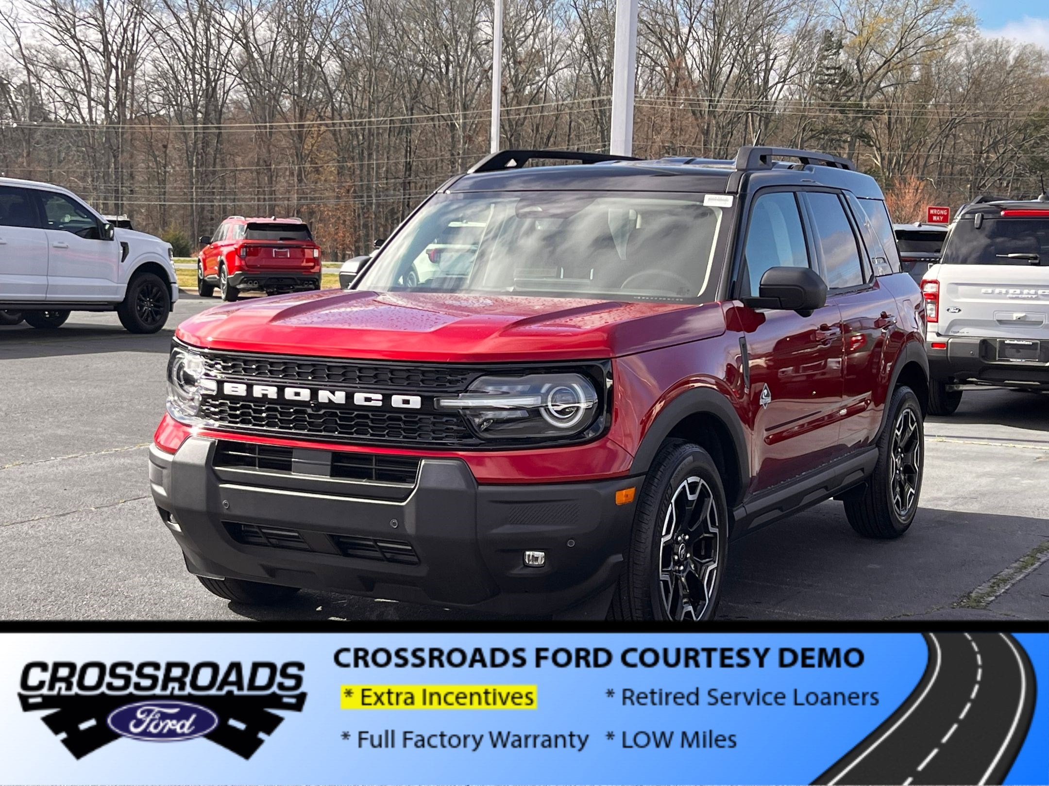 2025 Ford Bronco Sport Outer Banks - Crossroads Courtesy Demo