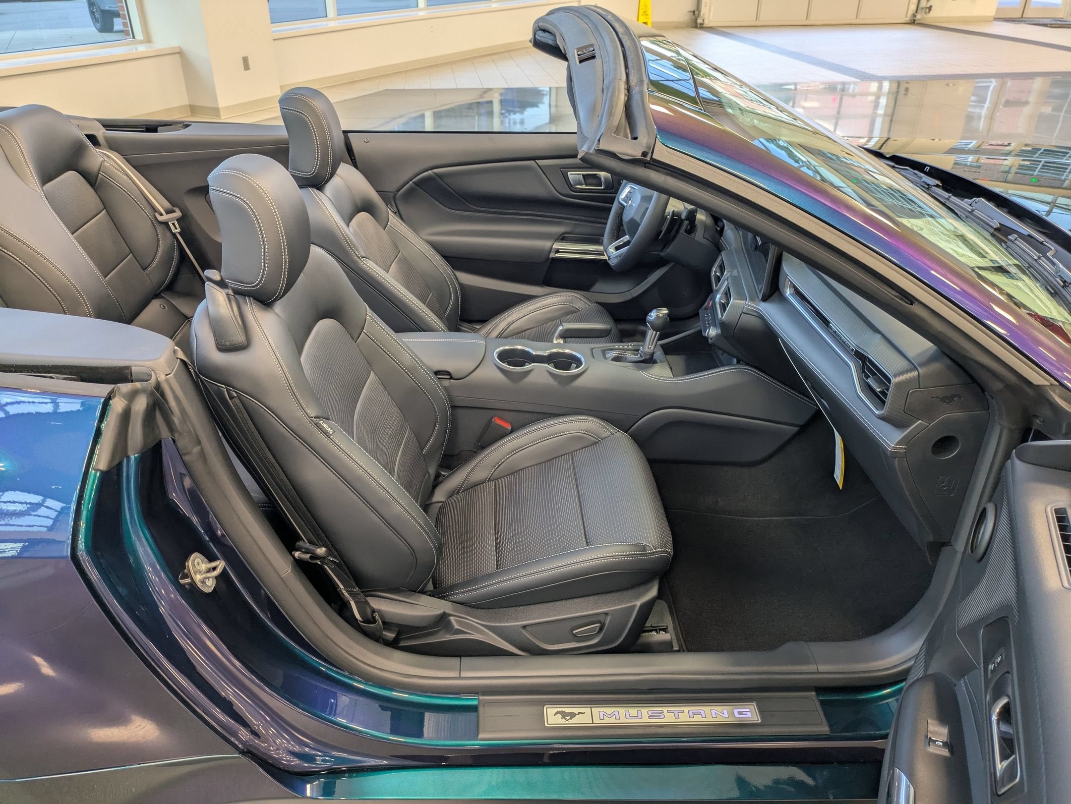 2025 Ford Mustang GT Premium Convertible Custom Mystichrome Paint