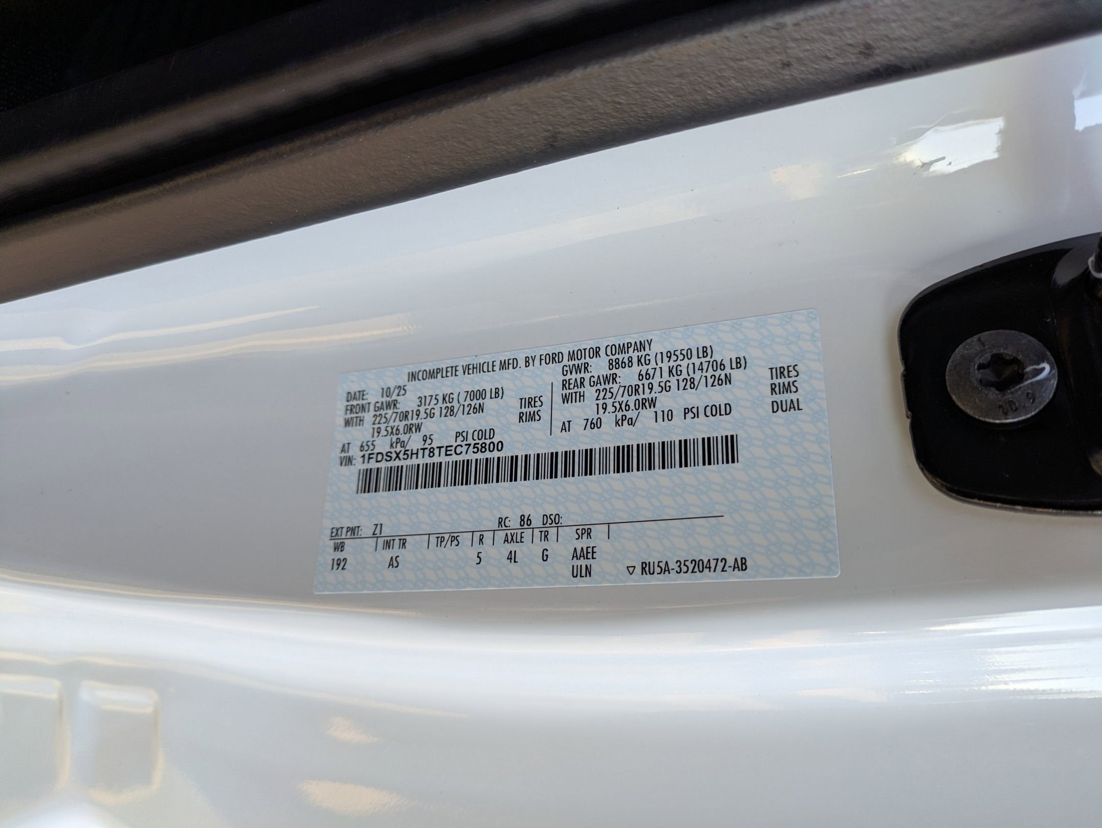 2026 Ford Super Duty F-550 DRW XL