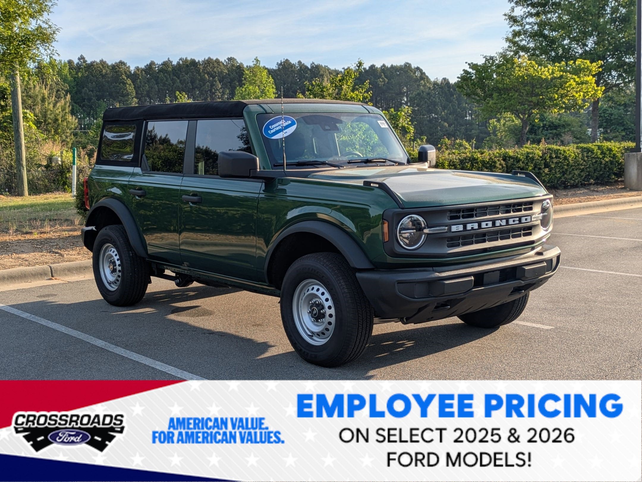 2025 Ford Bronco Base - Crossroads Courtesy Demo